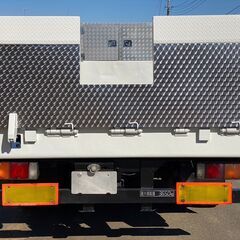 【J-0067】三菱 キャンター FE83DEY ローダー セルフローダー 4t トラック H18年式 3650kg 花見台 リモコン ウインチ 車検付 メッキパーツの画像