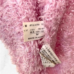 DINPLE CLUB❤モジャフワニット　半袖　トップス　ピンクの画像