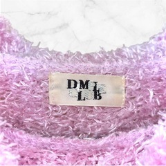 DINPLE CLUB❤モジャフワニット　半袖　トップス　ピンクの画像
