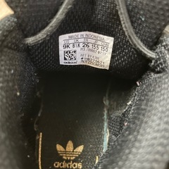 adidas スーパースター　ハイカット　キッズ　15.5cmの画像