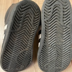 adidas スーパースター　ハイカット　キッズ　15.5cmの画像