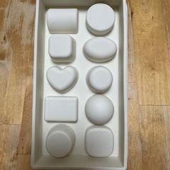 無印良品シリコントレーの画像
