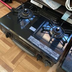 ☆ジモティ割あり☆ Rinnai LPガステーブル CH35BK 22年製 動作確認／クリーニング済み TC7320 (リユースのサカイ栃木)  栃木の調理器具《ガステーブル》の中古あげます・譲ります｜ジモティーで不用品の処分