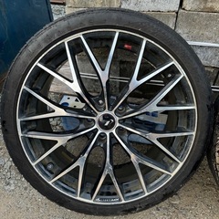 ②レオニス 19インチ　4本セット（2本分） レオニス19インチホイール＋タイヤセット4本