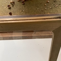 引取り限定☆ガラス　建具　2枚セット☆の画像