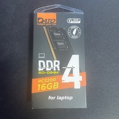 ノートPC用メモリ　DATO DDR4 SO-DIMM 16GB...