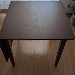 75/120cm伸縮性ダイニングテーブル単体