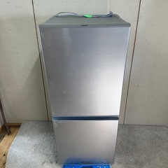 【142】AQUA 2ドア冷蔵庫 AQR-13M (S) 約126L 2022