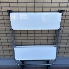 お取引決定済み🙇‍♀️折りたたみキッチンワゴンの画像