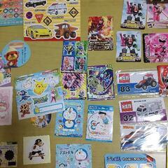 子供用シール、カード色々の画像