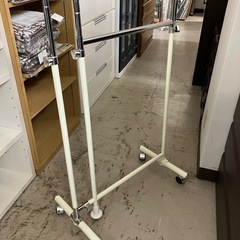 ロ 2501-603 ステンレス物干し キズ汚れ有り 現状お渡し