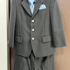 120cm 男子　卒園式・入学式フォーマルスーツセット　ﾌﾞﾗﾝ...