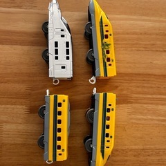 プラレール　ドクターイエロー と銀メッキ