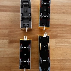 プラレール　ドクターイエロー と銀メッキの画像