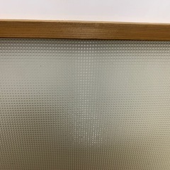 引取り限定　☆チェッカーガラス　建具　フレーム☆の画像