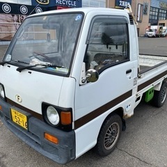 スバル　サンバートラック　部品取り車付きの画像
