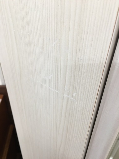 一面ドレッサー　2枚扉　引き出し3 　ホワイト