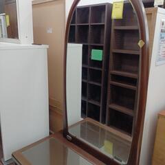 ★ジモティー割あり★ドレッサー椅子付　大塚家具　BR　 高さ(H...