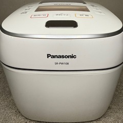 【147】Panasonic SR-PW108 炊飯器 IH加熱方式　2019年の画像