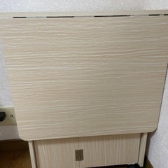 バタフライテーブル　リビングテーブル　収納