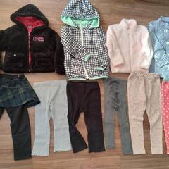 サイズ110 冬物 大量まとめ売り 子供服 女の子の画像