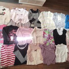 サイズ110 冬物 大量まとめ売り 子供服 女の子の画像