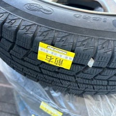 【取引中⠀】13インチスタッドレスタイヤアルミホイール付きの画像