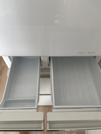 パナソニック　大型　冷蔵冷凍庫　450L NR-E455PX-W