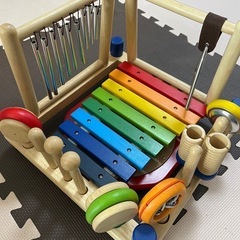 【木製玩具】ミュージックステーション　I'mTOYの画像