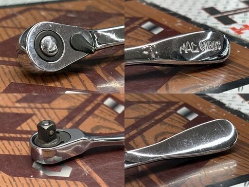 値下げしました！【中古】マックス MAX MR4C 1/4"Dr. 72ギアミニラチェット