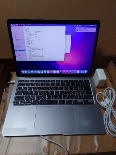 Mac macbook air 2020 M1 RAM16GB SSD512GB