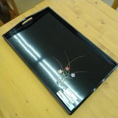 会津塗 長手盆 TJ9839