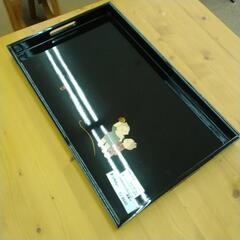 会津塗 長手盆 TJ9840の画像