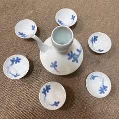 有田焼　鍋島焼　徳利&お猪口6点