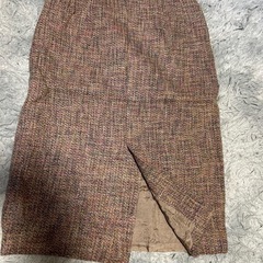 HANAE MORI PARIS ツイードスカートスーツ　40 11の画像