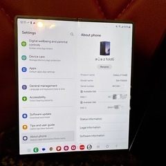 Z Fold 6 256GB Navy Canada版  の画像