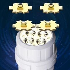懐中電灯 充電式 白色 ライト LED まとめ買い歓迎　卸ます　アマゾン引き上げ商品　倒産品　ネット商材　転売　卸し　問屋　転売OK　アマゾン　商品　景品　コンペの画像