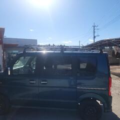 ルーフキャリア エブリィ 軽バン車のパーツ 外装、車外用品の画像