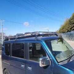 ルーフキャリア エブリィ 軽バン車のパーツ 外装、車外用品の画像