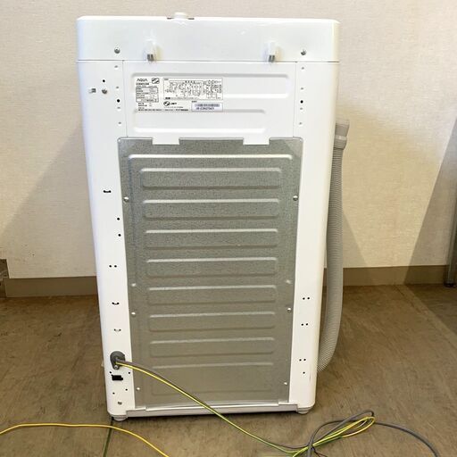 伊勢崎店【現状品】gi1-12 AQUA 購入 全自動電気洗濯機 AQW-S5M 2022年