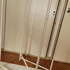 【差し上げます】室内物干しの画像