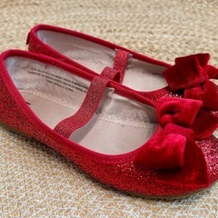 ♡H&M グリッターキッズパンプスシューズ　♡