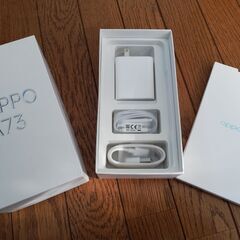 OPPOA73　純正　急速充電器　ケーブル　イヤホン　取り扱い説...