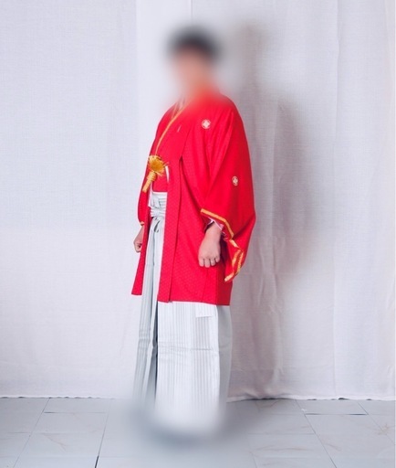 成人羽織袴フルセット 着物 長襦袢 正絹 アンティーク 浴衣 和装 単衣 和服 袷 振袖用 袴