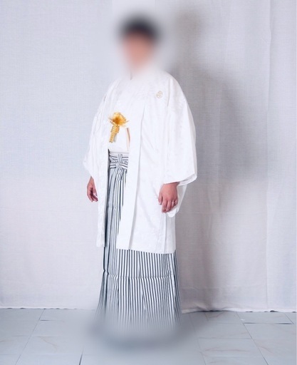 成人羽織袴フルセット 着物 長襦袢 正絹 アンティーク 浴衣 和装 単衣 和服 袷 振袖用 袴