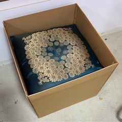 引取り限定 ☆座布団　銘仙判 (55×59㎝)☆の画像