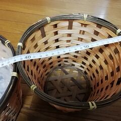 お花のかご　いろいろの画像