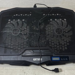 M【中古品】Lamore ノートPC クーラー 冷却台 LED搭...