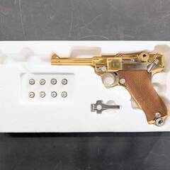 【愛品倶楽部柏店】MARUSHIN マルシン モデルガン ルガー P-80 4インチ ダミーカート仕様 木製グリップの画像
