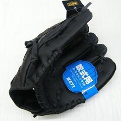 新品 ZETT 軟式用グローブ BDG3511 オールラウンドモデル 右投用 野球グラブ ブラック 黒 札幌市 厚別区の画像